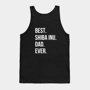 Shiba Inu Dad Tank Top